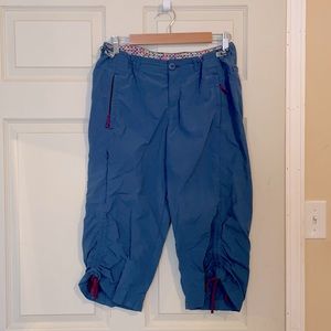 3/$10 Eddie Bauer blue capris